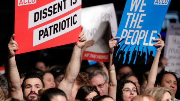 aclu protest