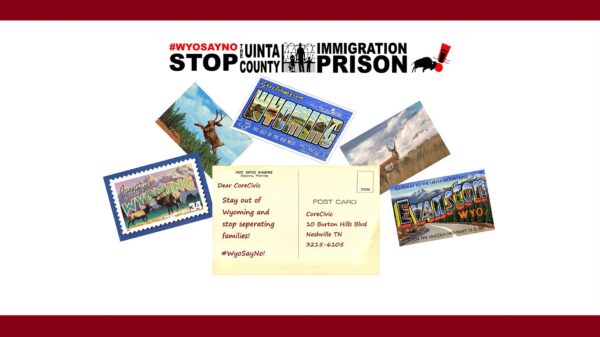 Postcard to CoreCivic