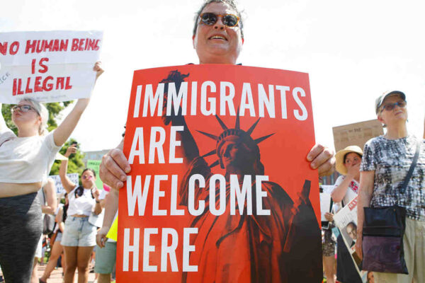 Immigrants welcome here