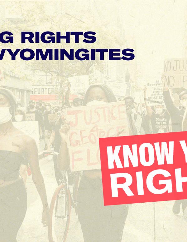 Voting Rights for Wyomingites graphic