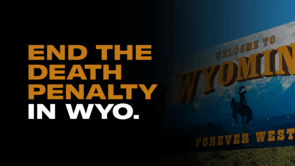 Digital Rally in Support of Repealing the Death Penalty in Wyoming image
