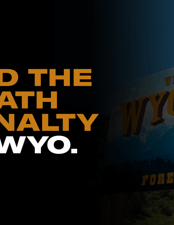 Digital Rally in Support of Repealing the Death Penalty in Wyoming image