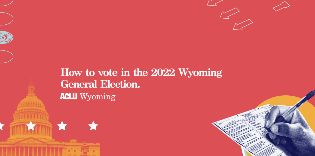 How to vote in WY banner