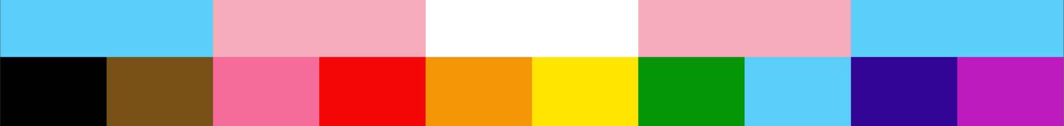 Rainbow banner