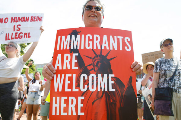 Immigrants are welcome here