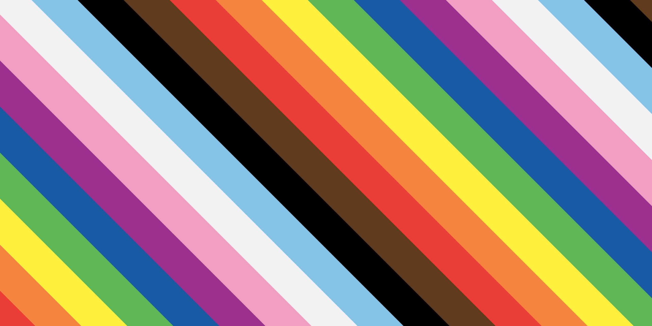 Colorful Pride stripes