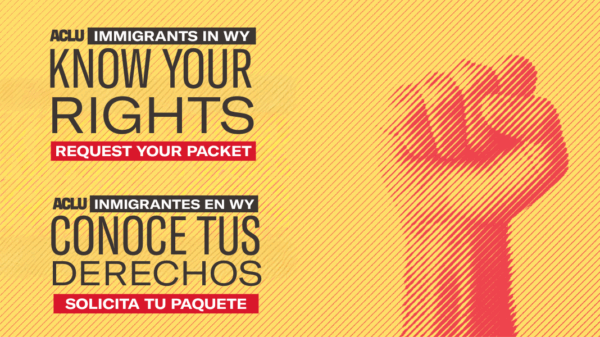 Know Your Rights, Request your packet/ Conoce Tus Derechos, Solicita tu paquete