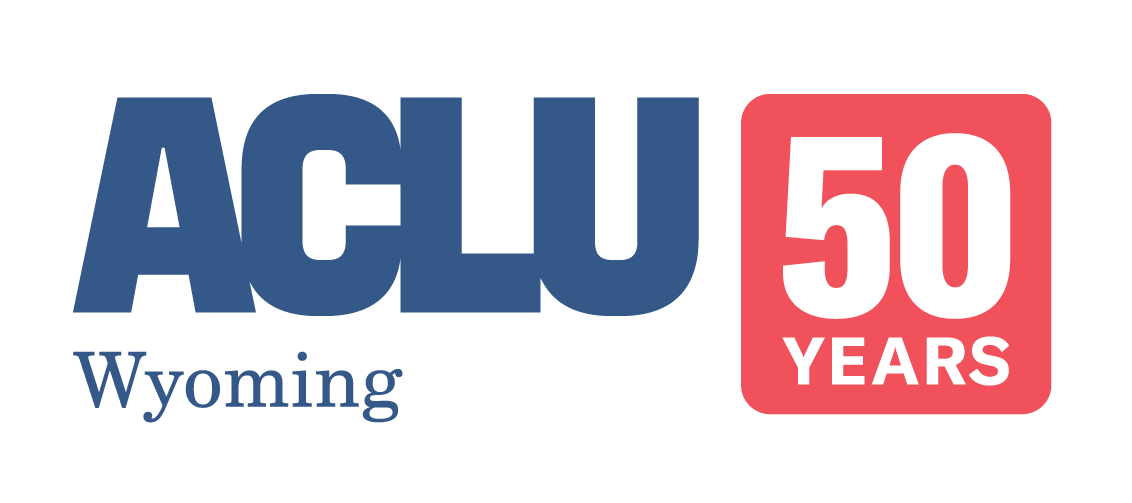 ACLU-WY 50 Logo