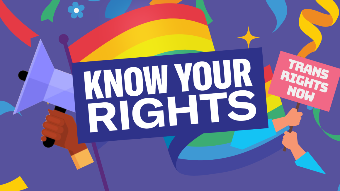 Know Your rights with Laramie PrideFest graphic Know Your rights with Laramie PrideFest graphic