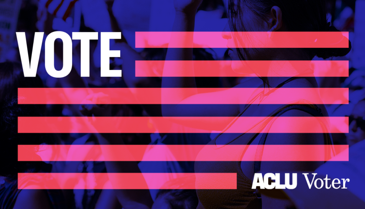 aclu voter flag 