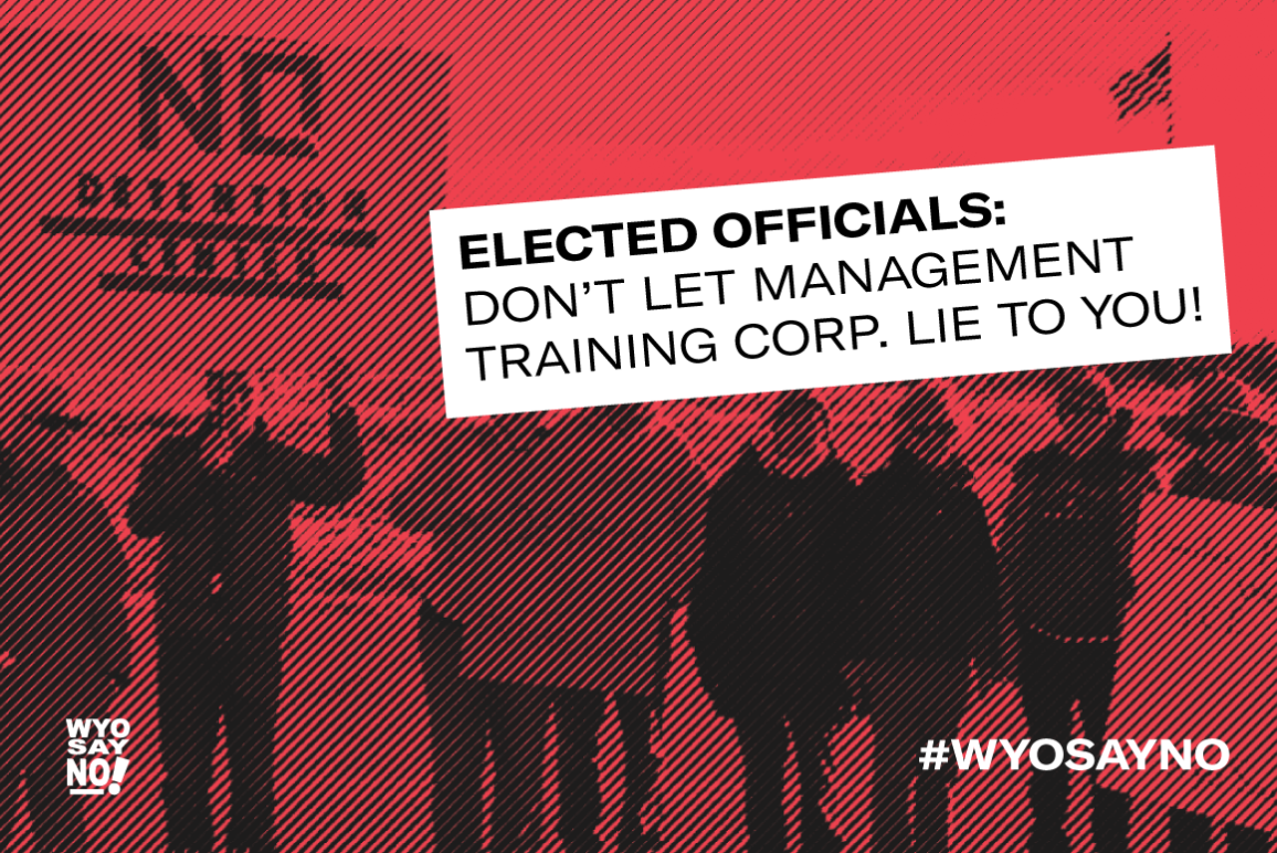 WyoSayNo Elected officials 