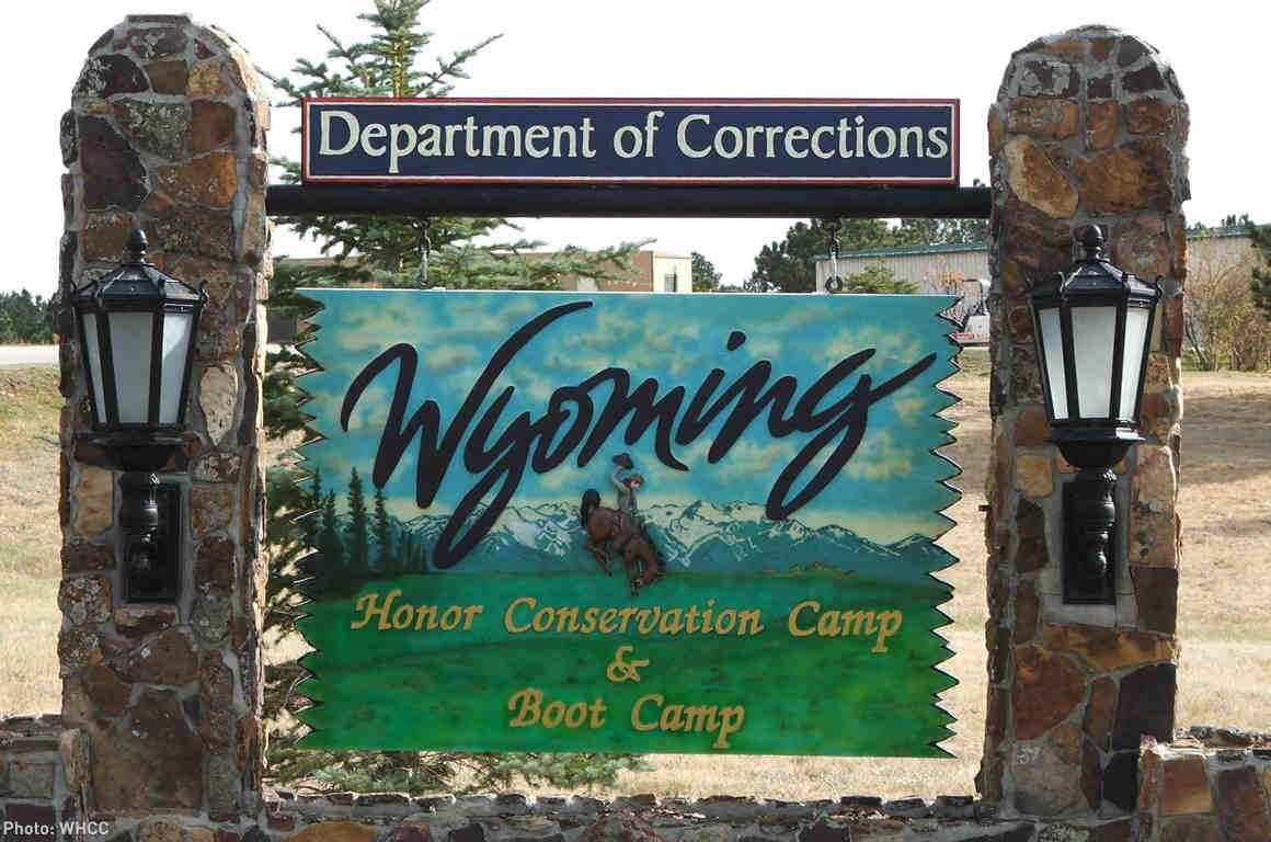 Wyoming Department of Corrections Sign