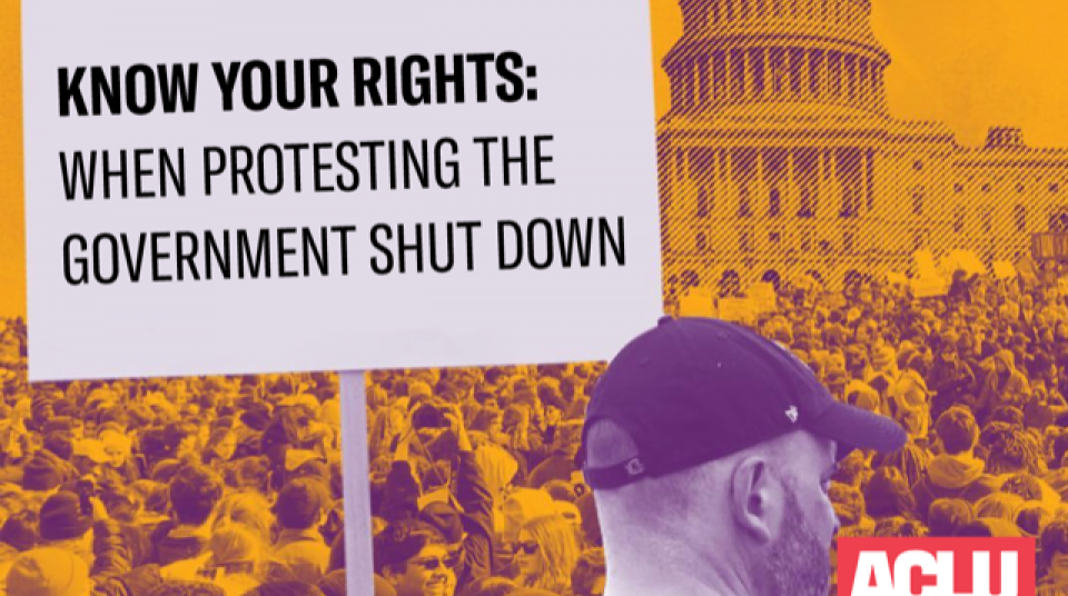 know your rights protesting