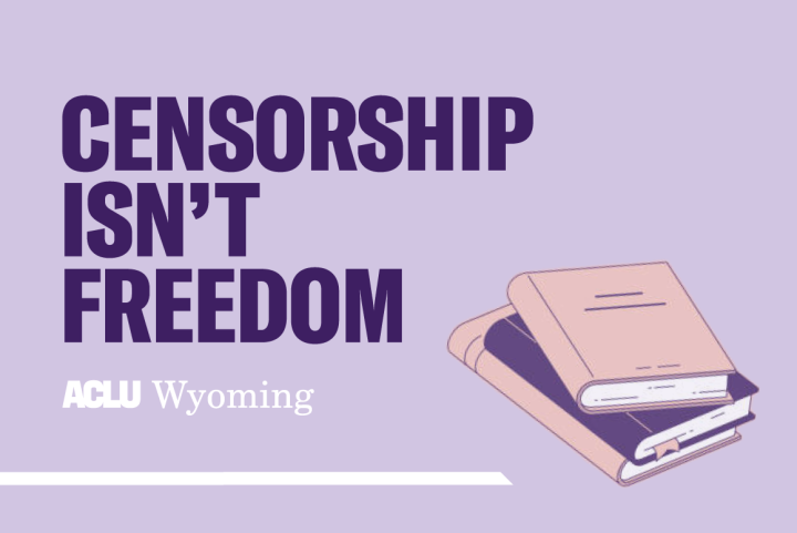 Censorship Isn't Freedom Banner Censorship Isn't Freedom Banner