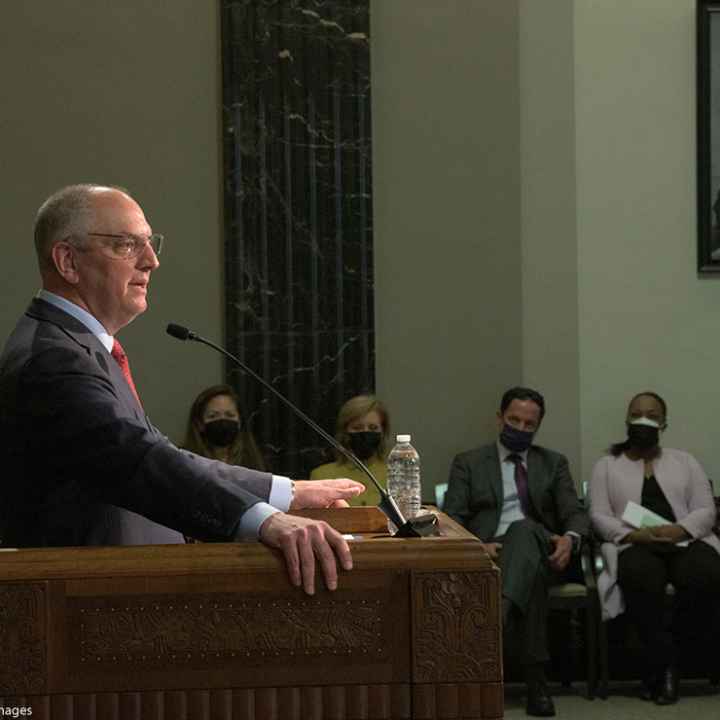 Louisiana Governor John Bel Edwards.