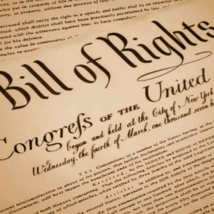 Image of the bill of rights 