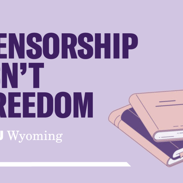 Censorship Isn't Freedom Banner Censorship Isn't Freedom Banner