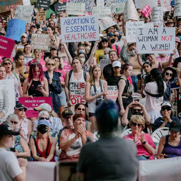 Abortion rally