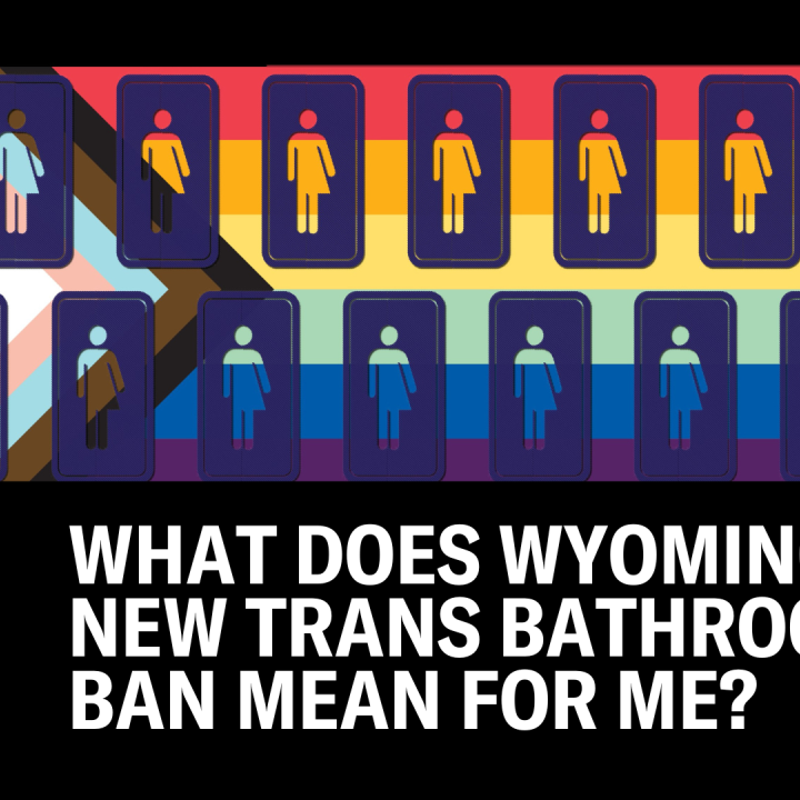 What does Wyoming's new trans bathroom ban mean for me? What does Wyoming's new trans bathroom ban mean for me?